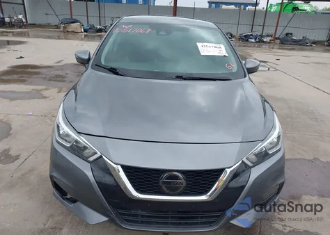 2021 Nissan Versa Sv Xtronic Cvt из США, поврежденный, VIN 3N1CN8EV4ML823401